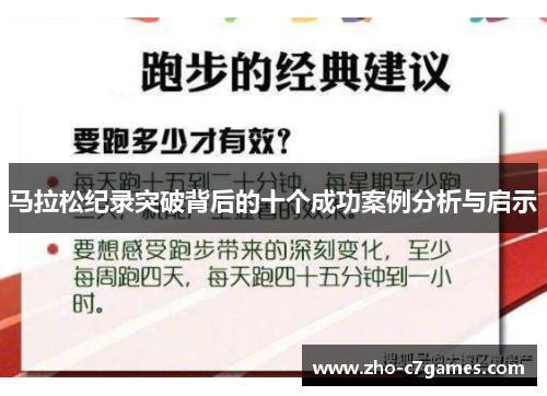 马拉松纪录突破背后的十个成功案例分析与启示